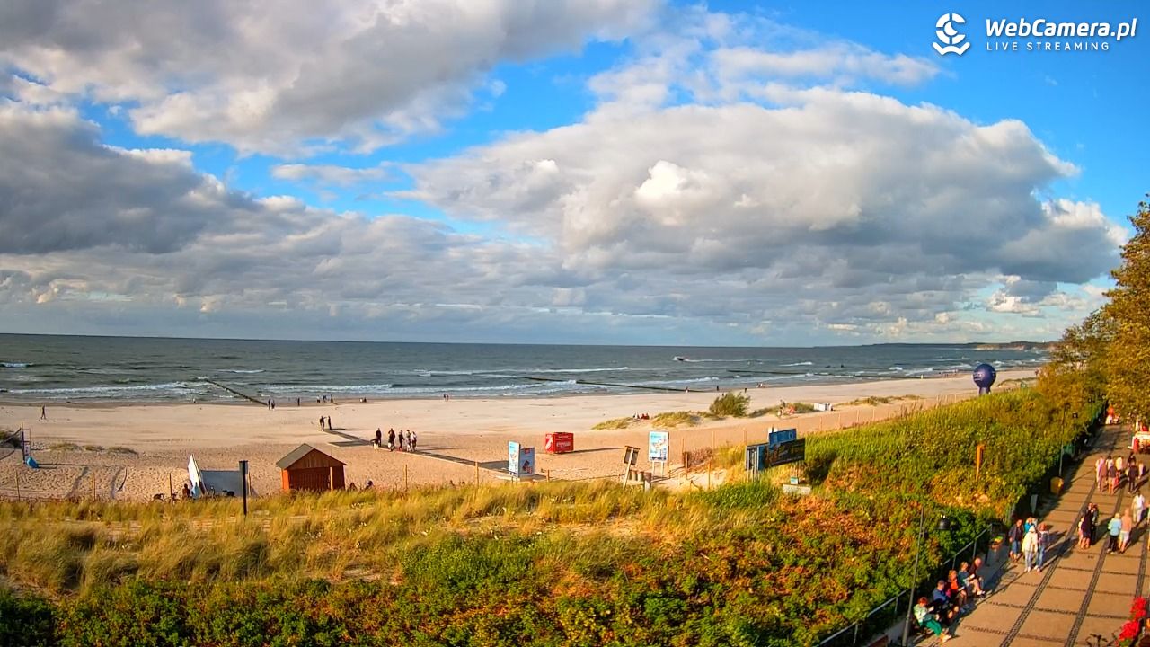 USTKA - widok na plażę - 07 sierpień 2026, 18:30