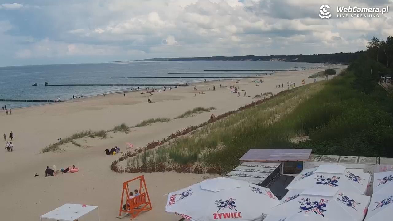 USTKA - widok na plażę - 01 sierpień 2025, 13:58