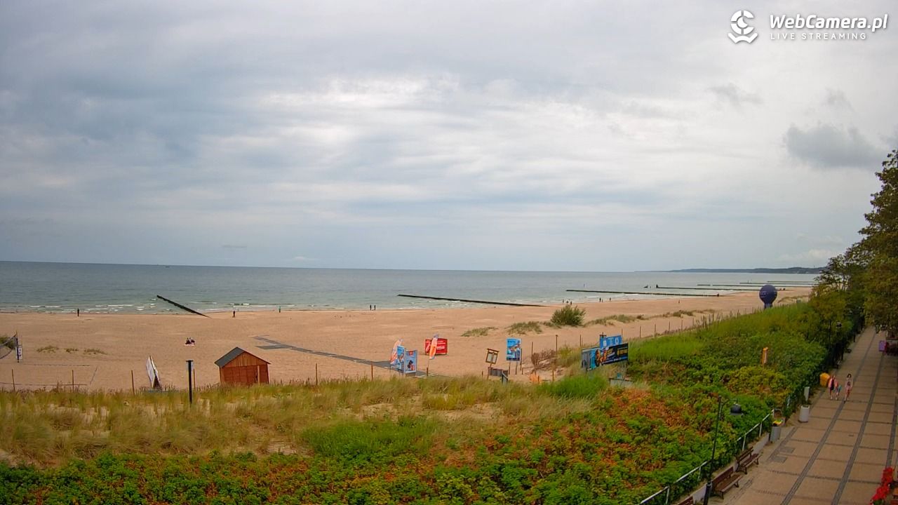 USTKA - widok na plażę - 10 sierpień 2026, 16:52
