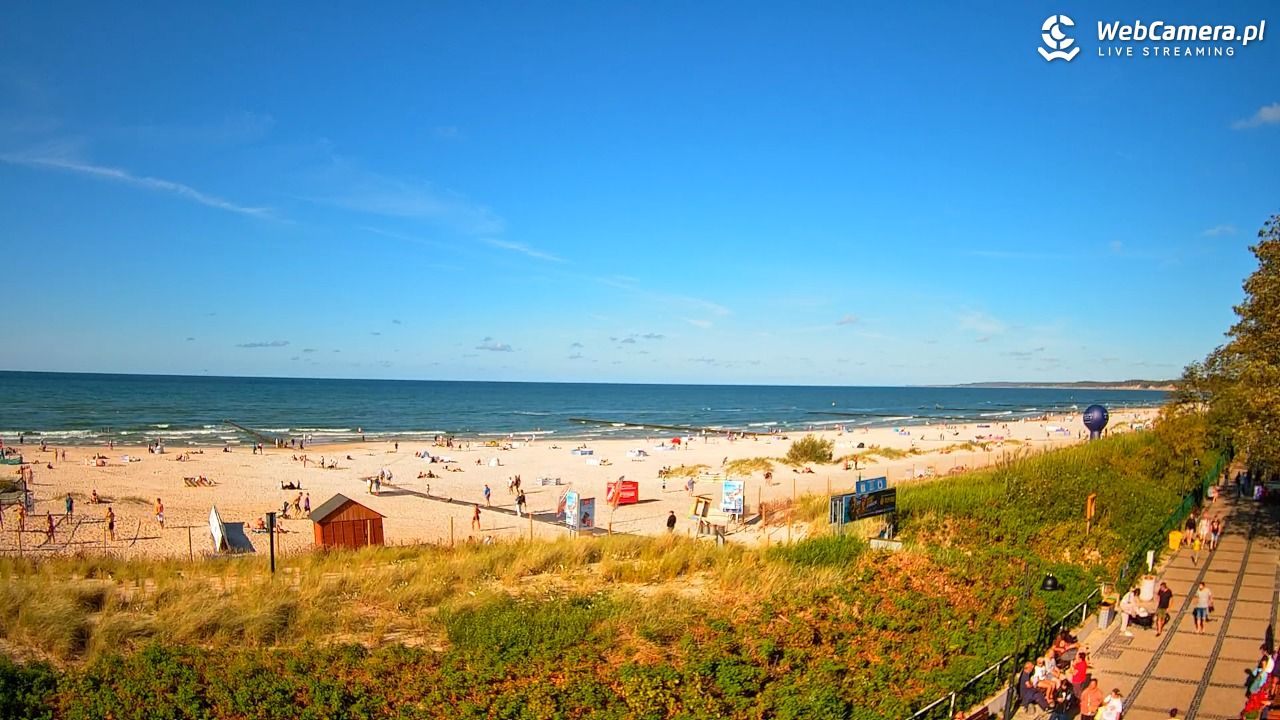 USTKA - widok na plażę - 08 sierpień 2026, 17:01