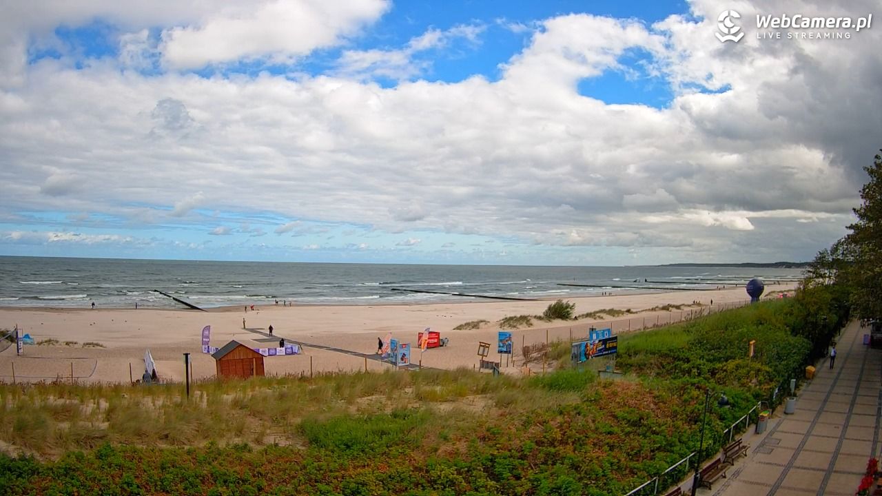 USTKA - widok na plażę - 07 sierpień 2026, 10:48