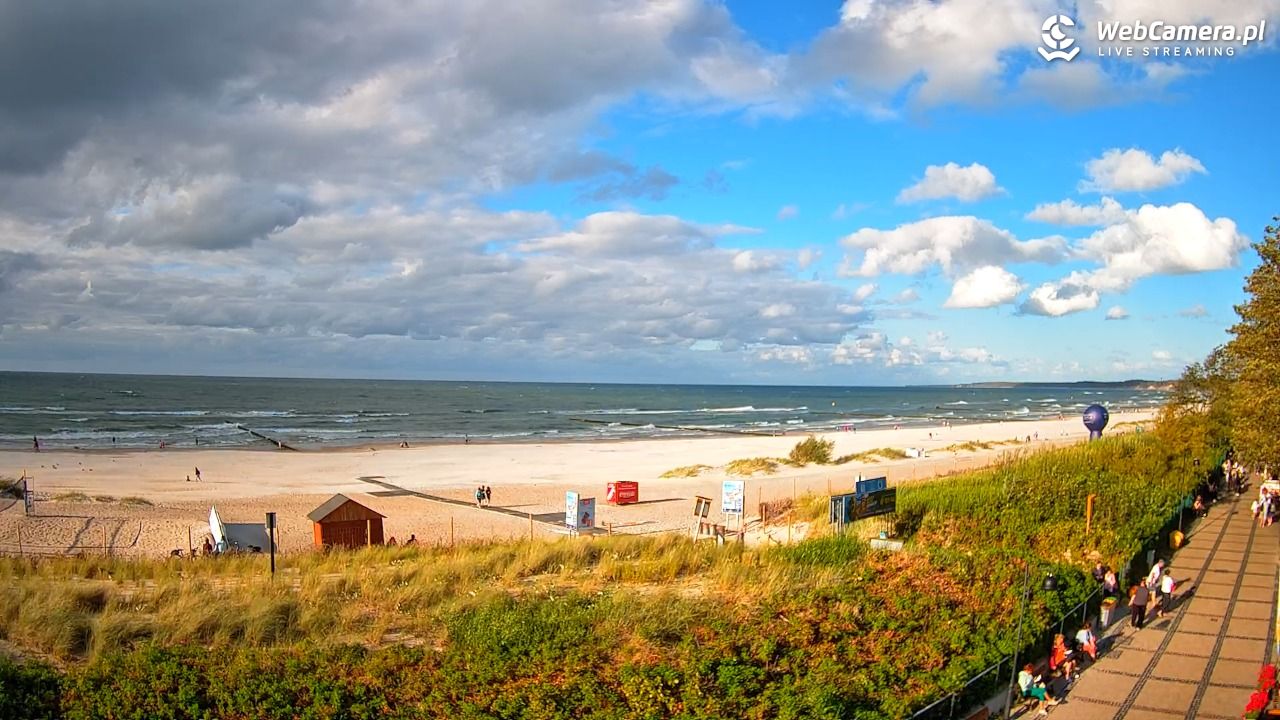 USTKA - widok na plażę - 07 sierpień 2026, 18:16