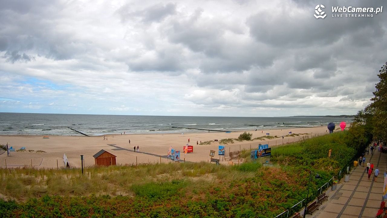 USTKA - widok na plażę - 07 sierpień 2026, 13:04