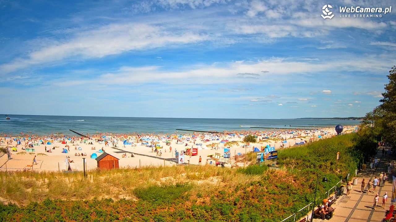 USTKA - widok na plażę - 09 sierpień 2026, 13:35