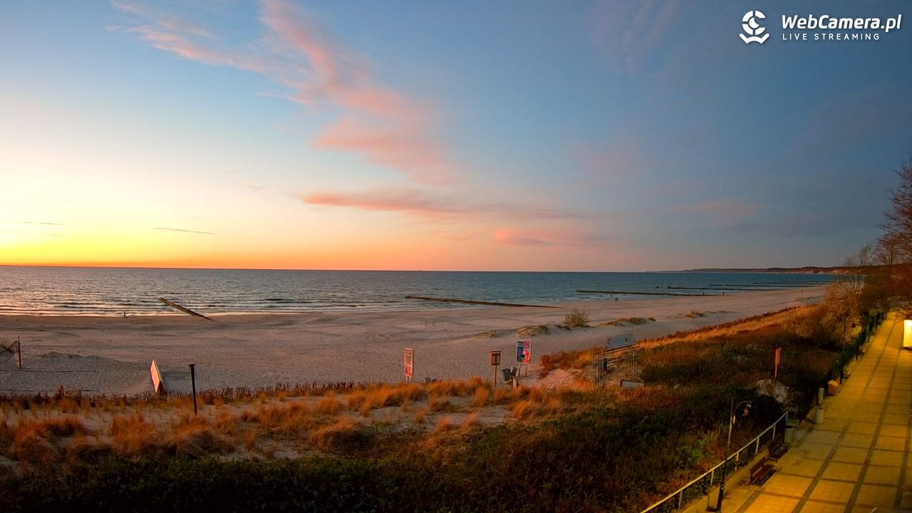 USTKA - widok na plażę - 07 maj 2026, 21:15