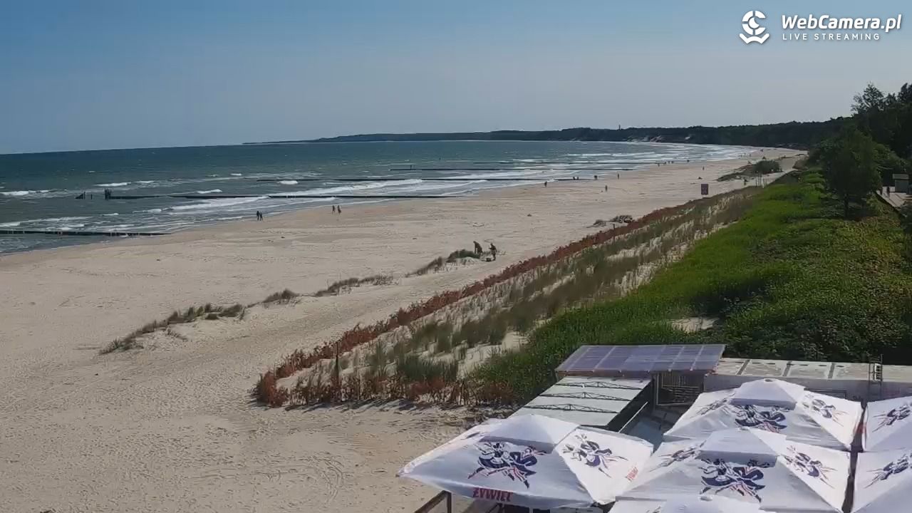 USTKA - widok na plażę - 13 czerwiec 2025, 09:53