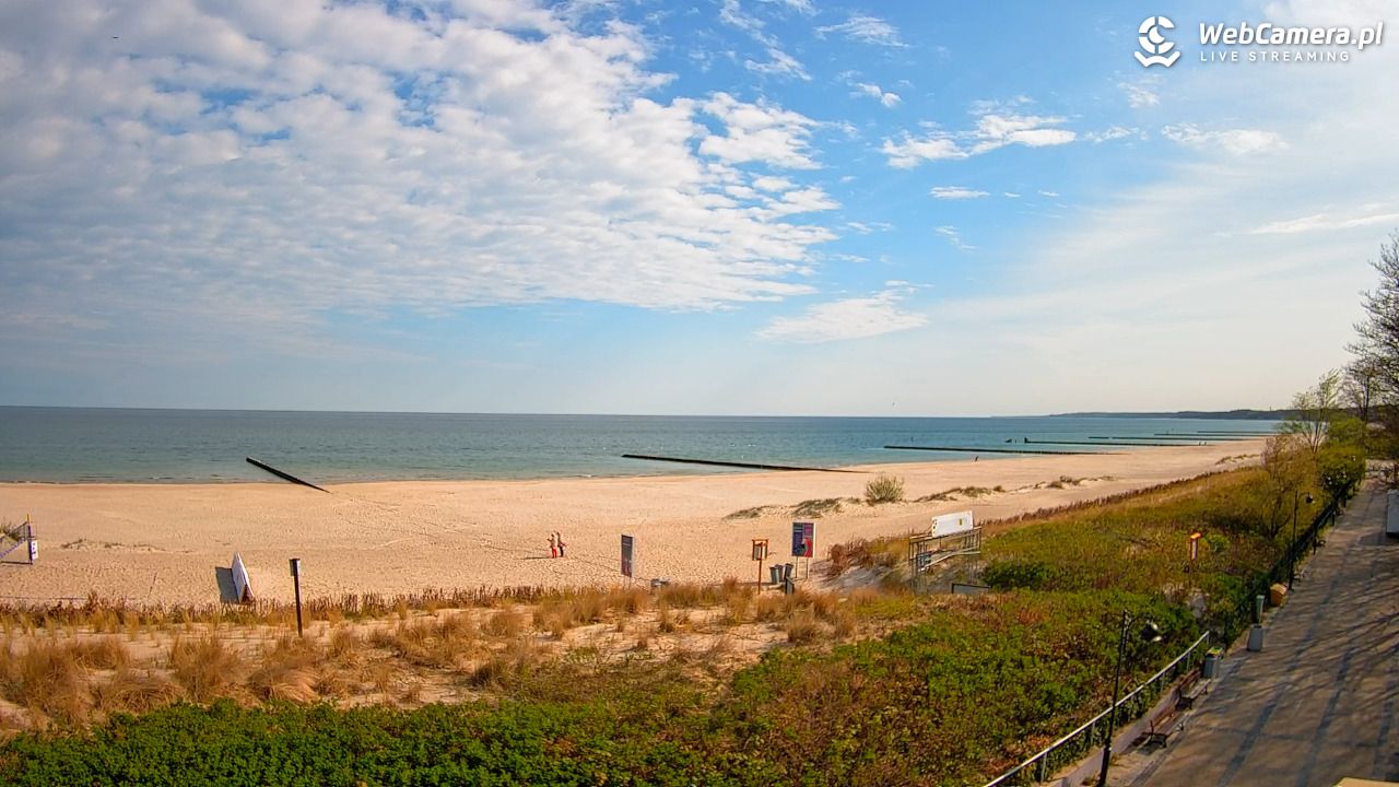 USTKA - widok na plażę - 11 maj 2026, 09:07