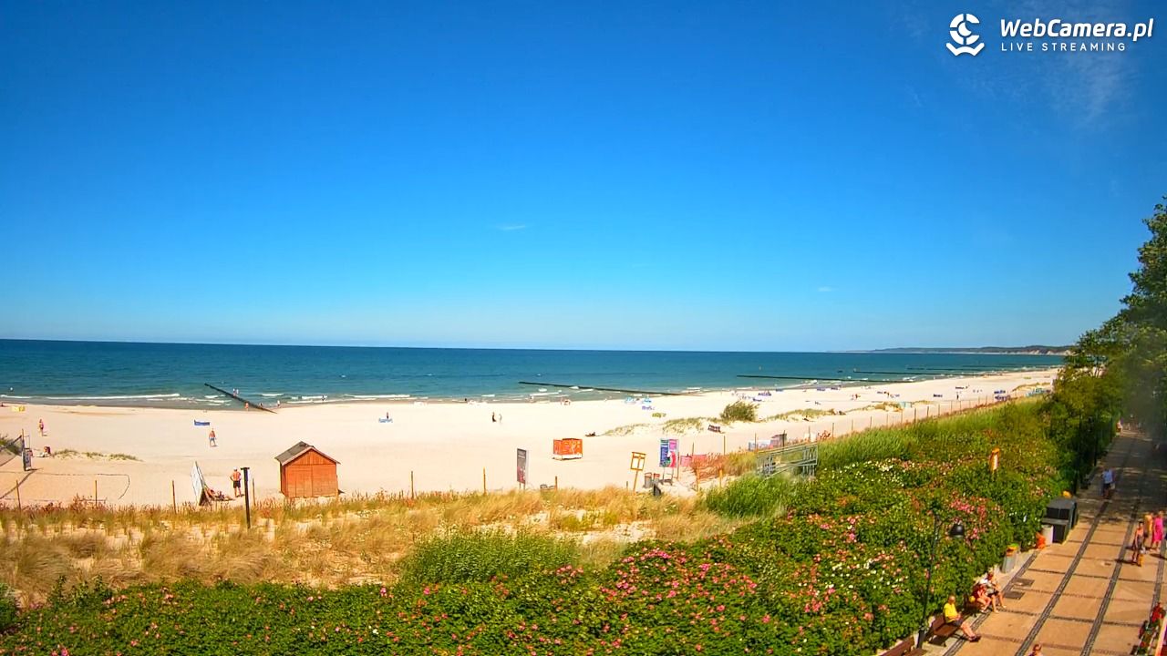 USTKA - widok na plażę - 23 czerwiec 2026, 13:53
