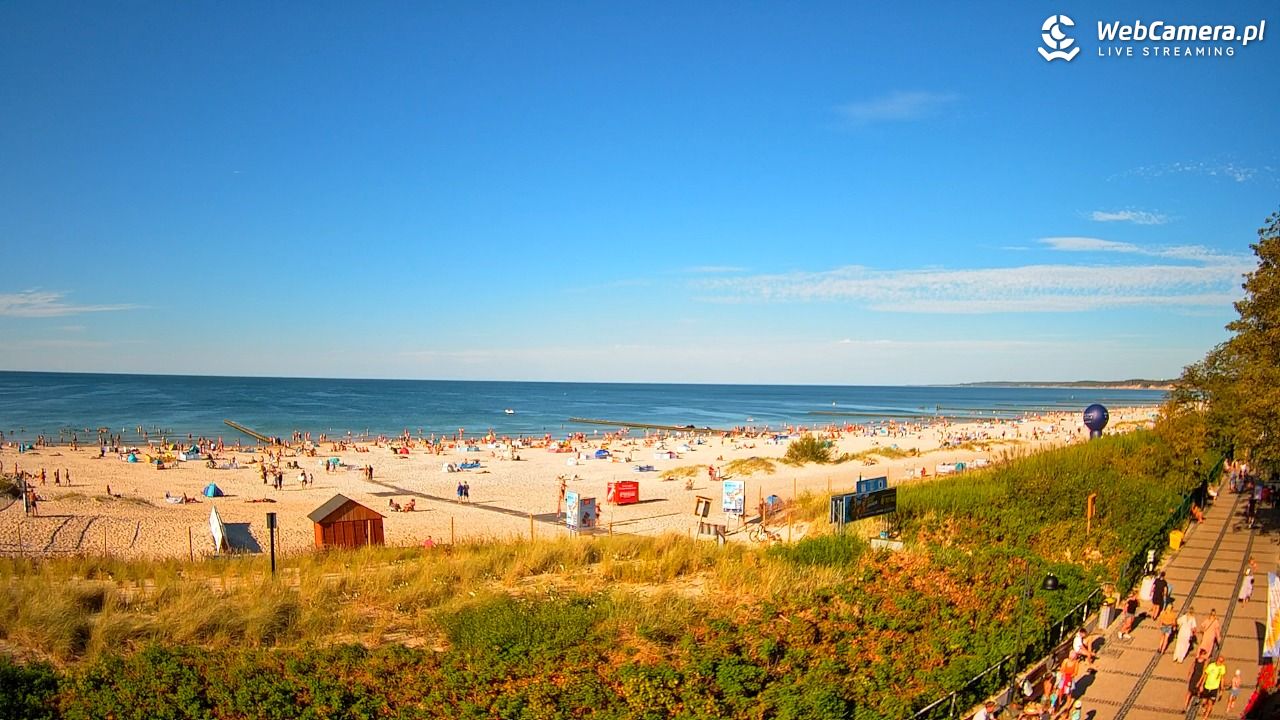 USTKA - widok na plażę - 09 sierpień 2026, 17:26