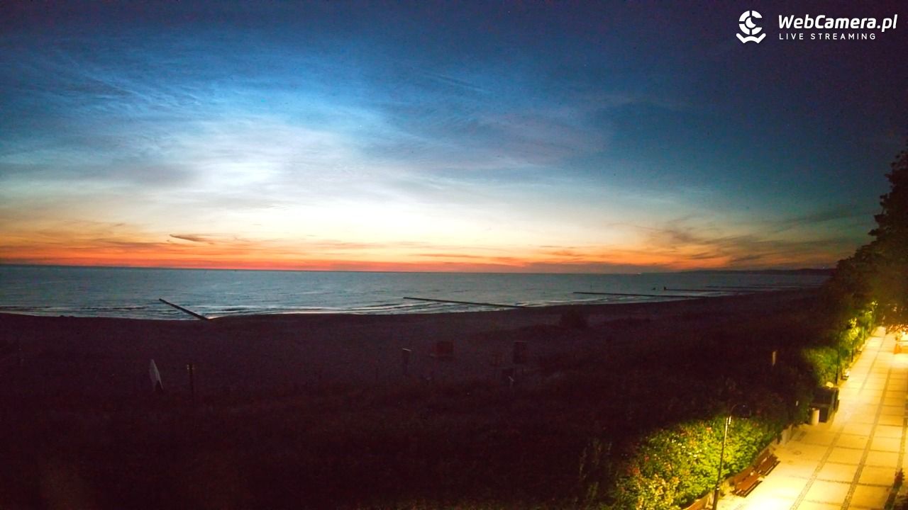 USTKA - widok na plażę - 23 czerwiec 2026, 02:23