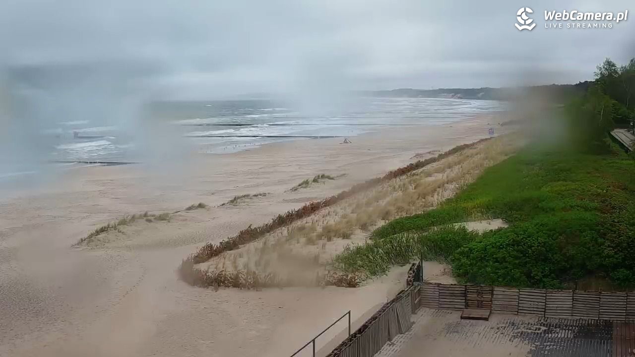 USTKA - widok na plażę - 16 maj 2025, 16:06
