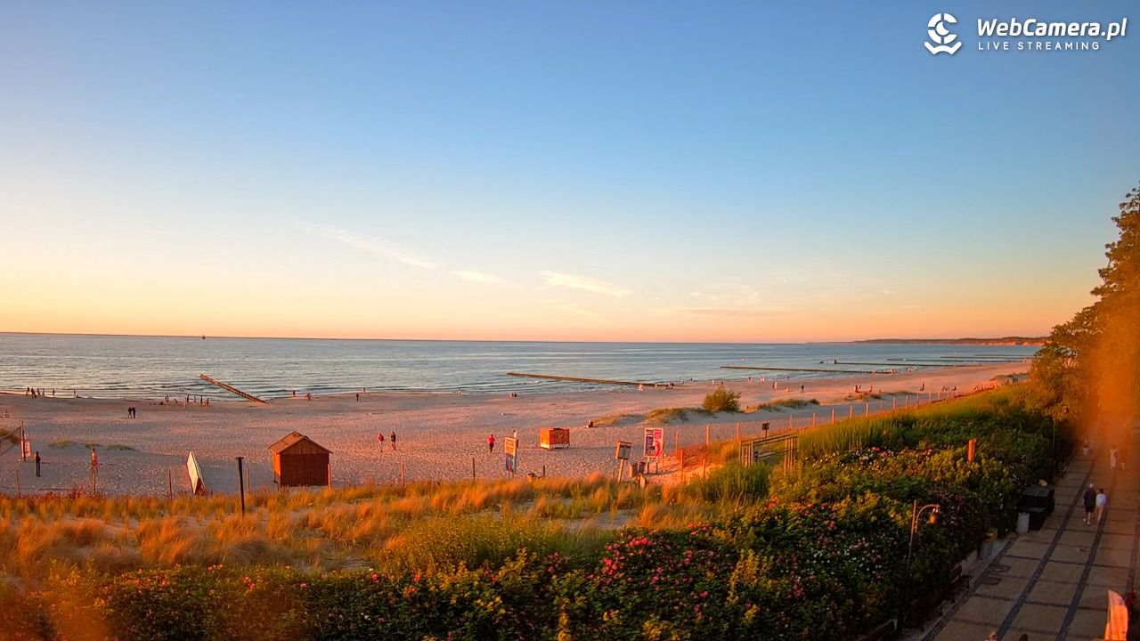 USTKA - widok na plażę - 23 czerwiec 2026, 21:10