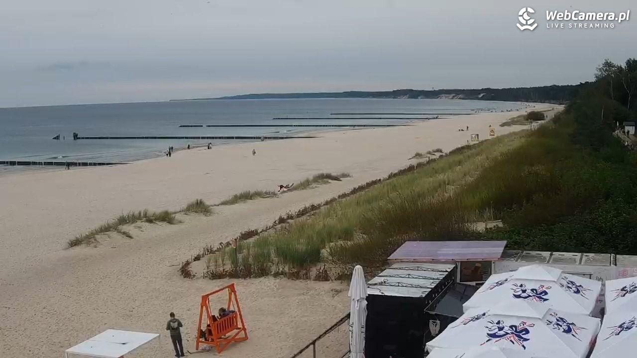 USTKA - widok na plażę - 14 wresień 2025, 15:16