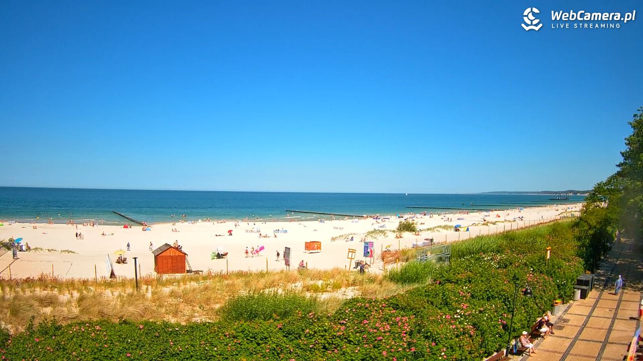 USTKA - widok na plażę - 25 czerwiec 2026, 13:32