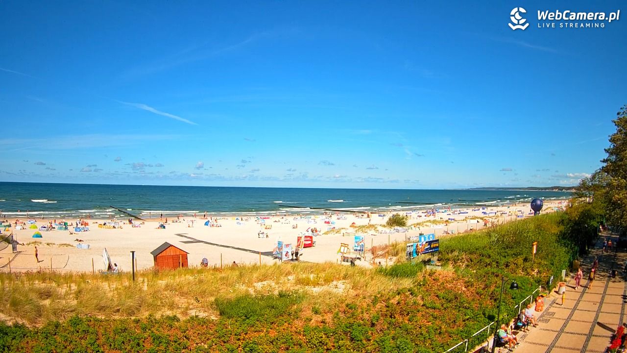 USTKA - widok na plażę - 08 sierpień 2026, 14:11