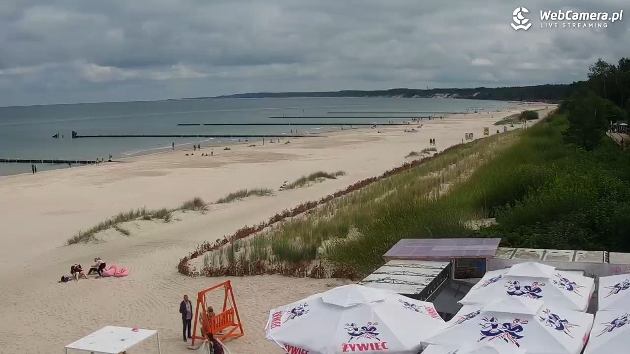 USTKA - widok na plażę - 01 sierpień 2025, 11:30