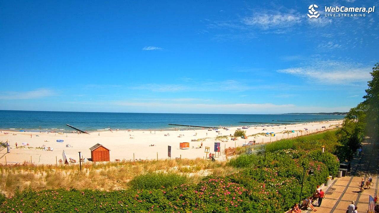 USTKA - widok na plażę - 24 czerwiec 2026, 12:14