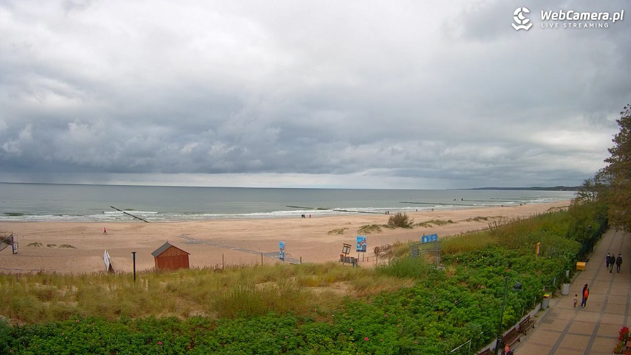 USTKA - widok na plażę - 24 wresień 2026, 13:21