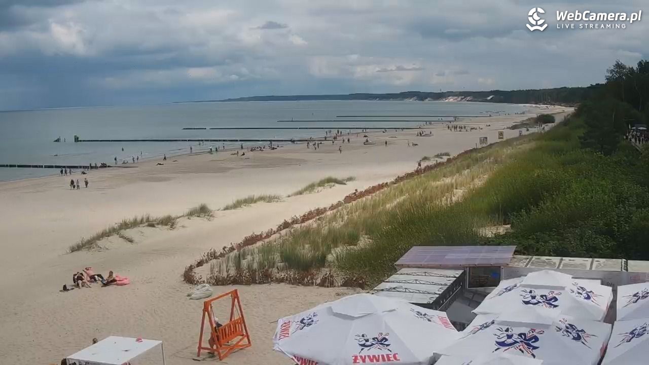 USTKA - widok na plażę - 01 sierpień 2025, 12:49