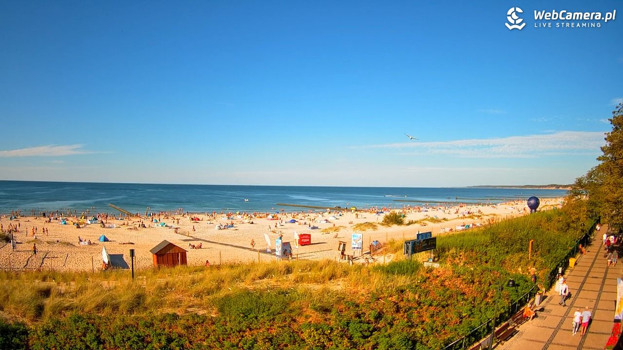 USTKA - widok na plażę - 09 sierpień 2026, 17:37