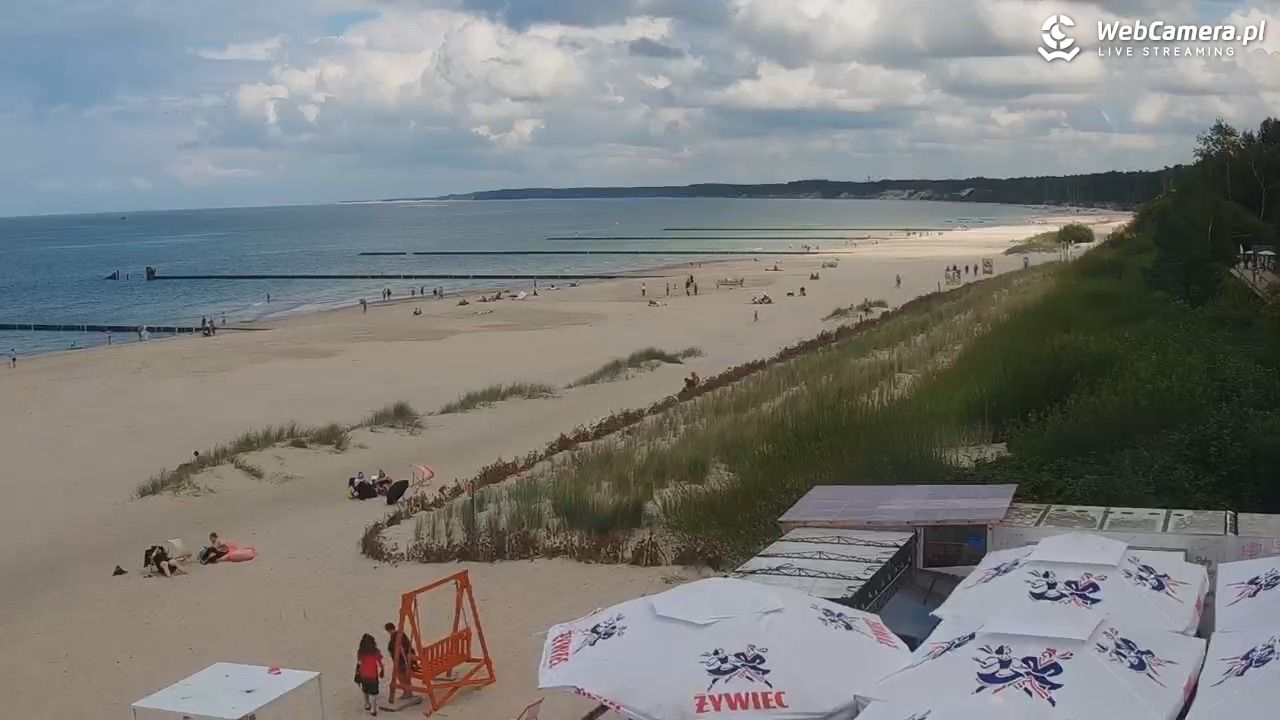 USTKA - widok na plażę - 01 sierpień 2025, 14:06
