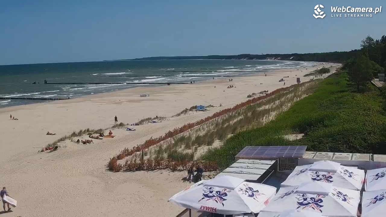 USTKA - widok na plażę - 13 czerwiec 2025, 11:18
