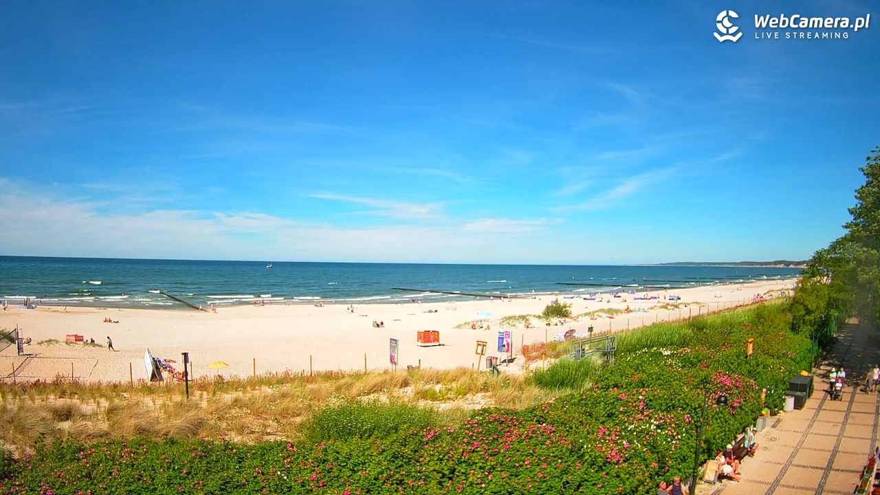 USTKA - widok na plażę - 22 czerwiec 2026, 15:20