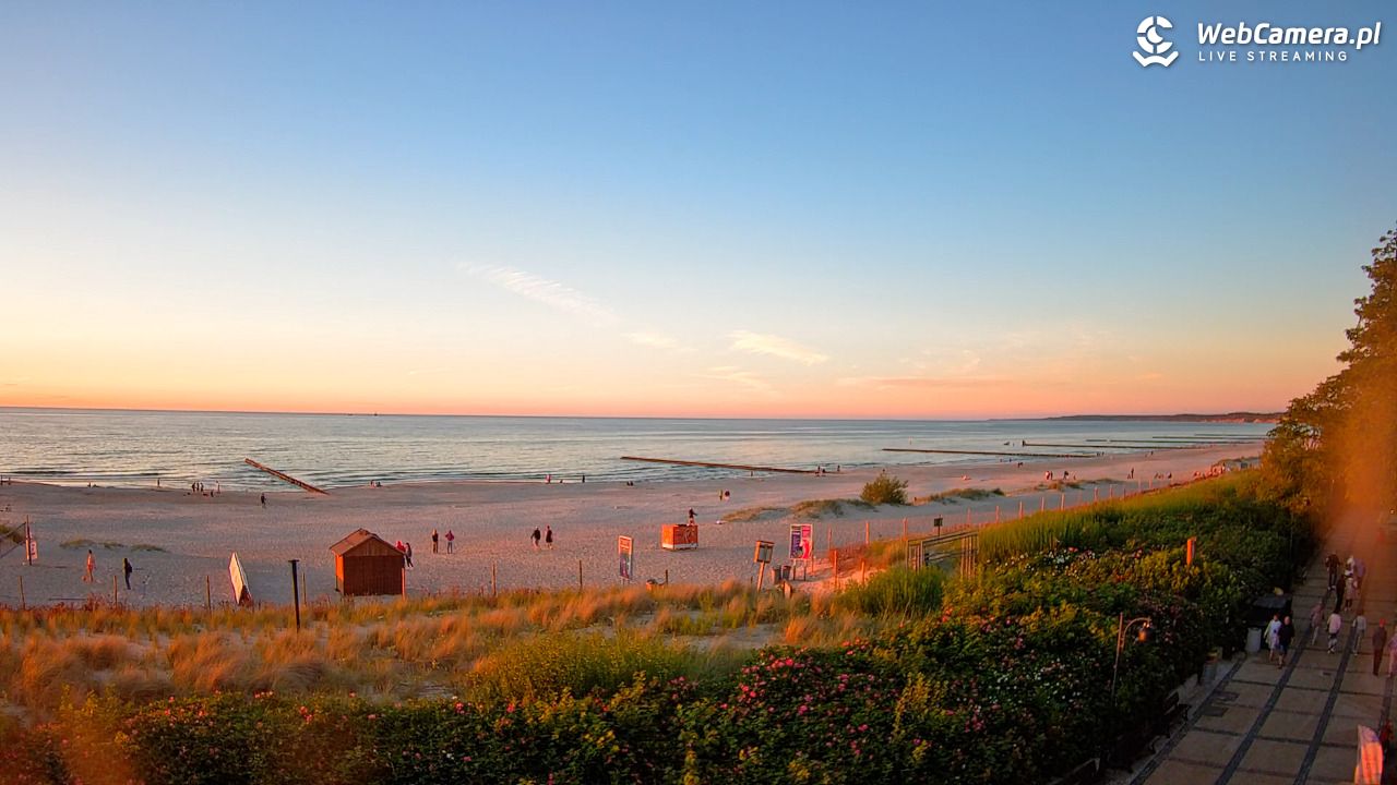 USTKA - widok na plażę - 23 czerwiec 2026, 21:16