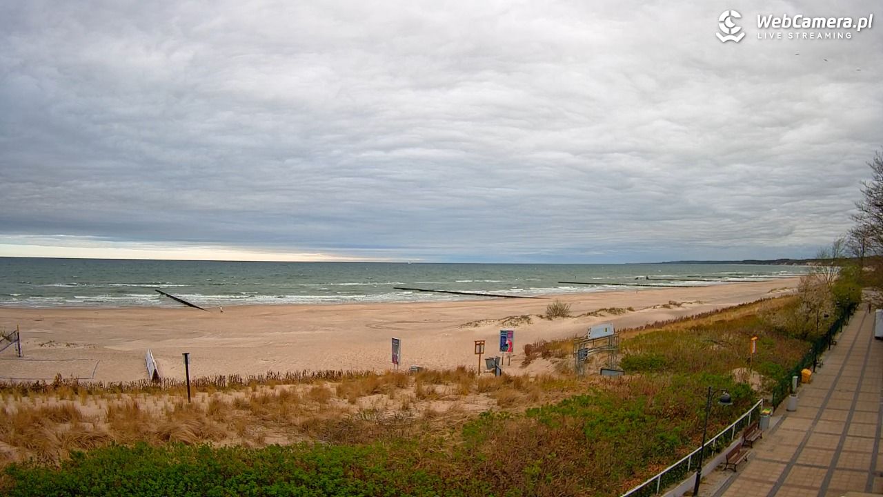 USTKA - widok na plażę - 07 maj 2026, 07:17