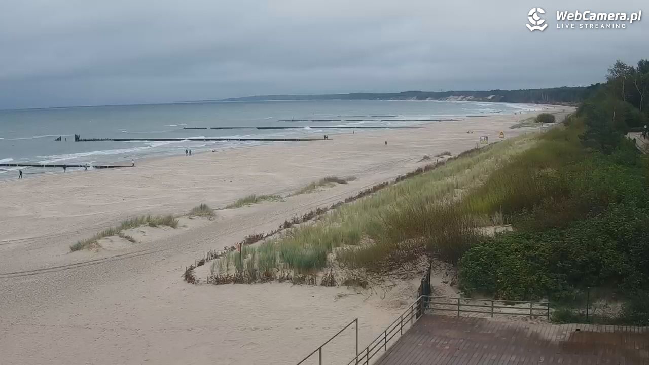 USTKA - widok na plażę - 18 wresień 2025, 14:51