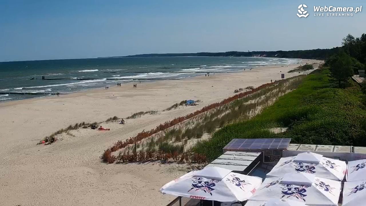 USTKA - widok na plażę - 13 czerwiec 2025, 10:23