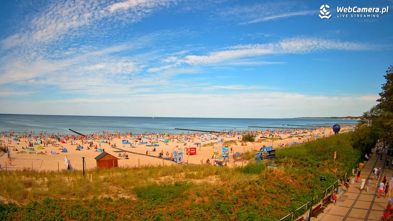 USTKA - widok na plażę - 09 sierpień 2026, 14:57