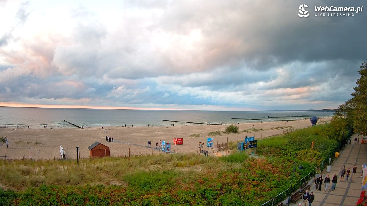USTKA - widok na plażę - 10 sierpień 2026, 20:00