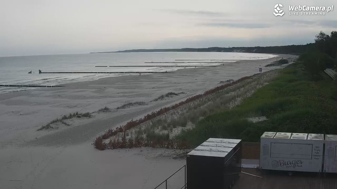 USTKA - widok na plażę - 10 czerwiec 2025, 07:07