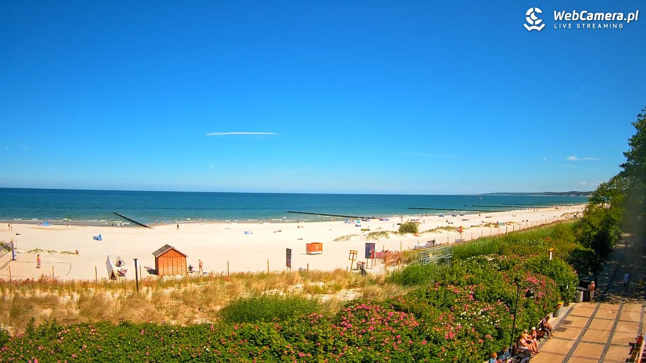 USTKA - widok na plażę - 23 czerwiec 2026, 11:54