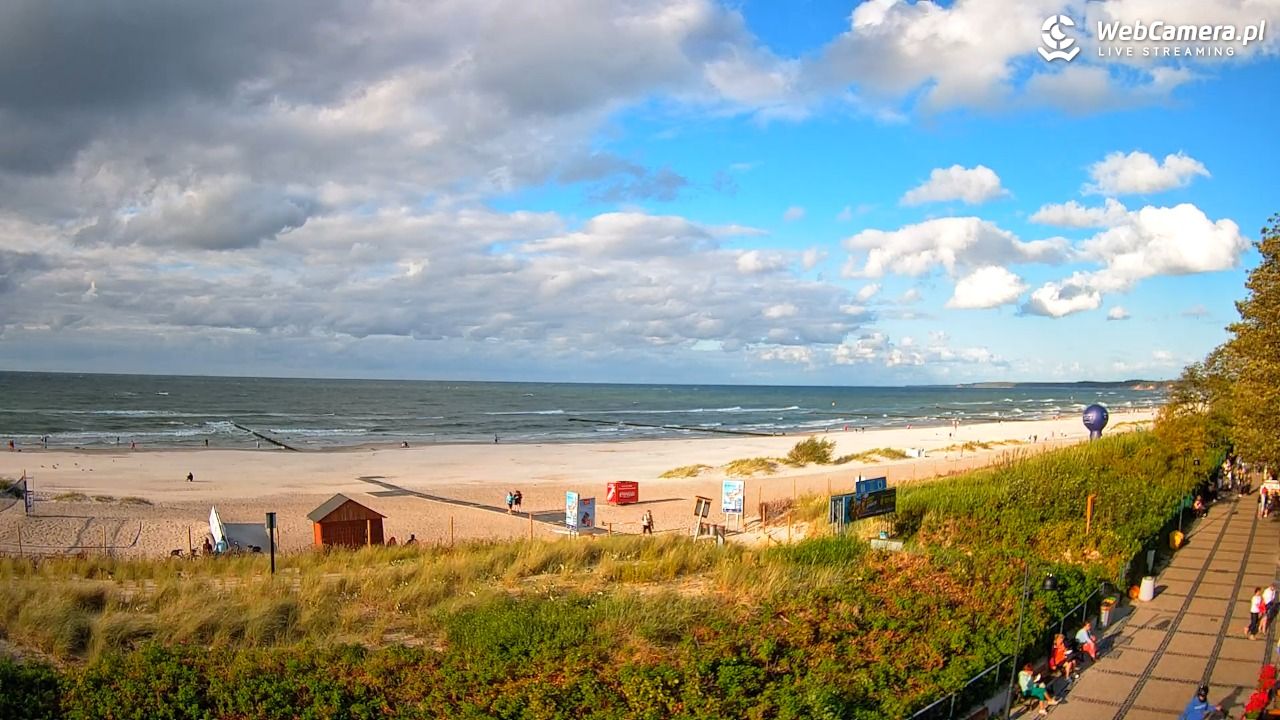 USTKA - widok na plażę - 07 sierpień 2026, 18:16