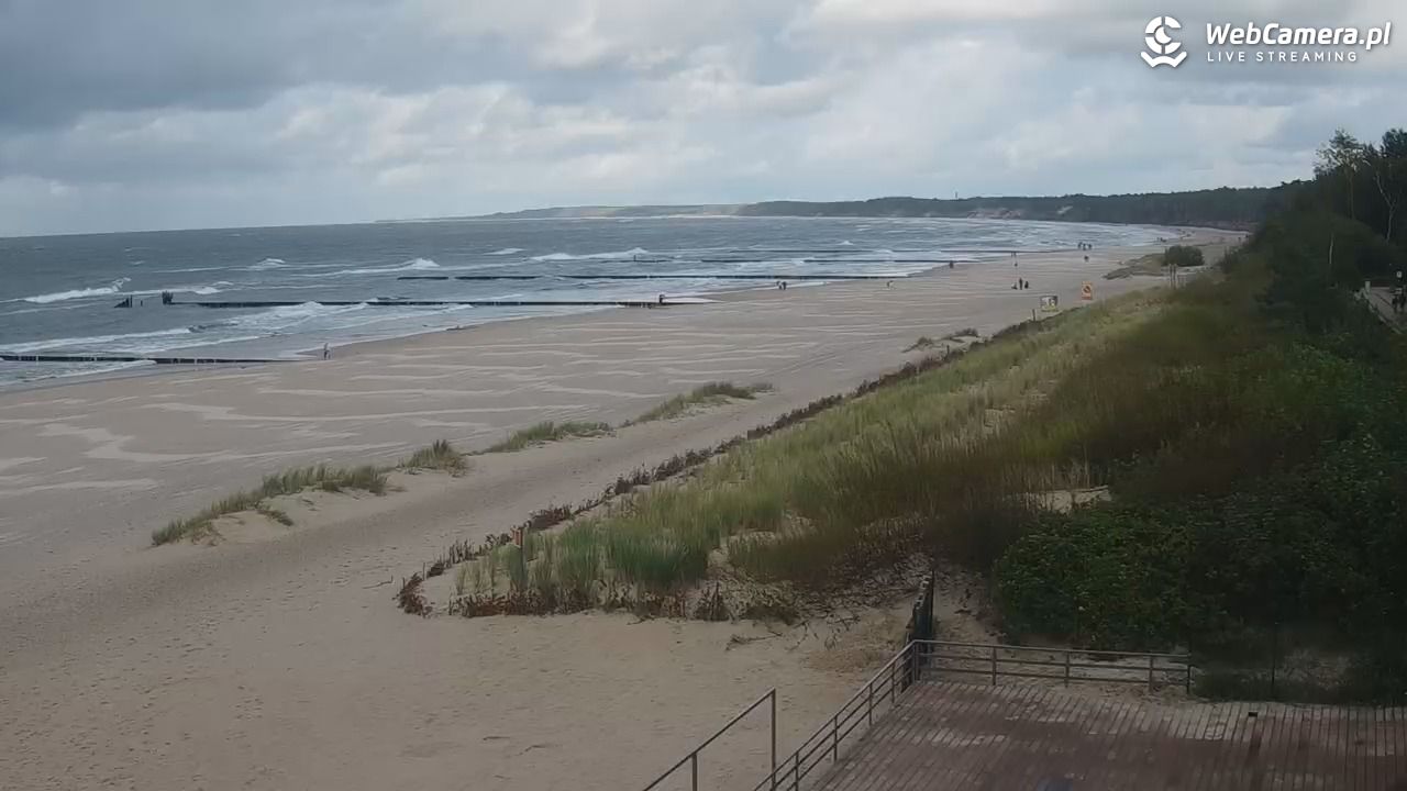USTKA - widok na plażę - 17 wresień 2025, 15:08