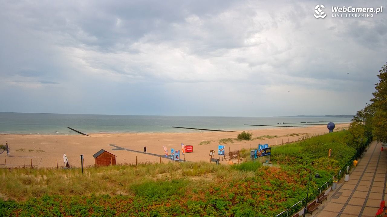 USTKA - widok na plażę - 10 sierpień 2026, 09:18