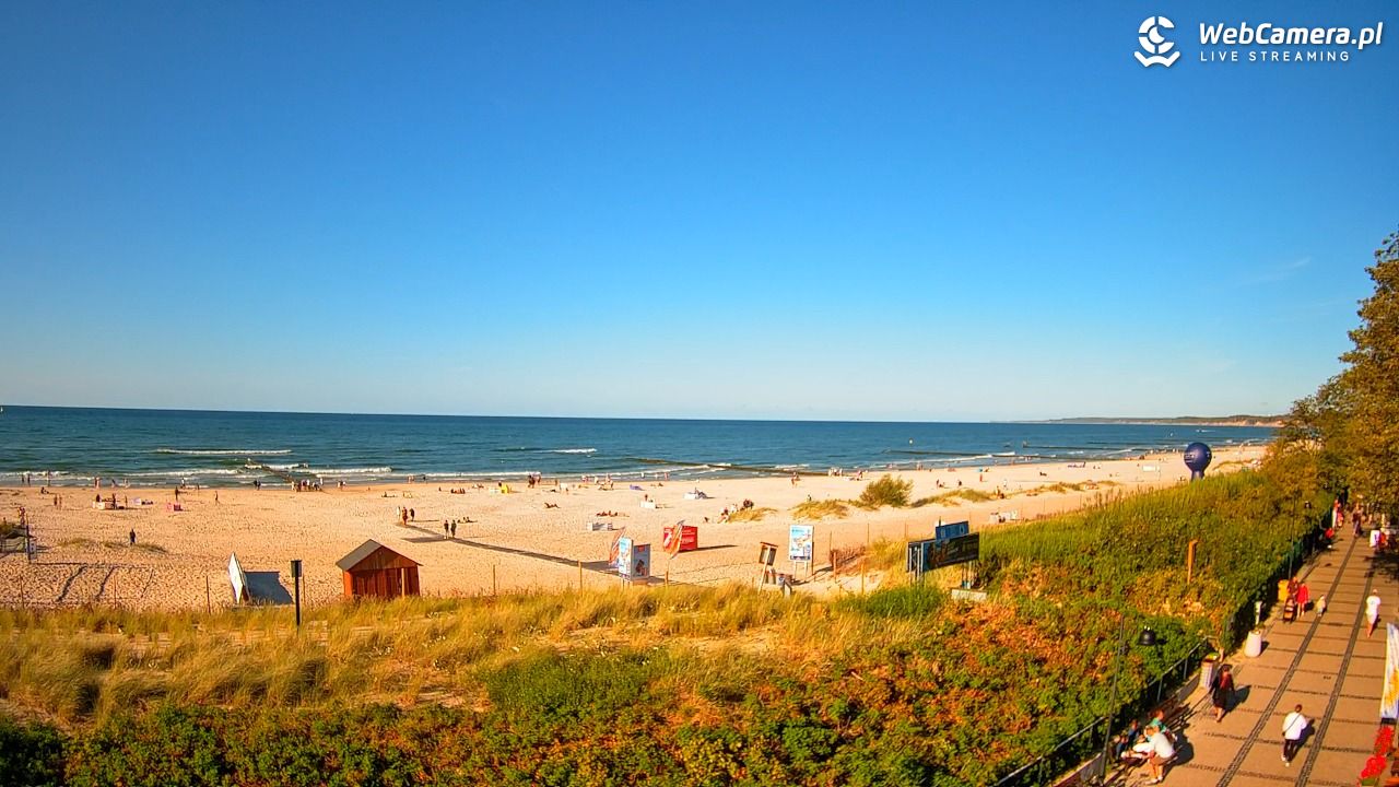 USTKA - widok na plażę - 08 sierpień 2026, 17:48