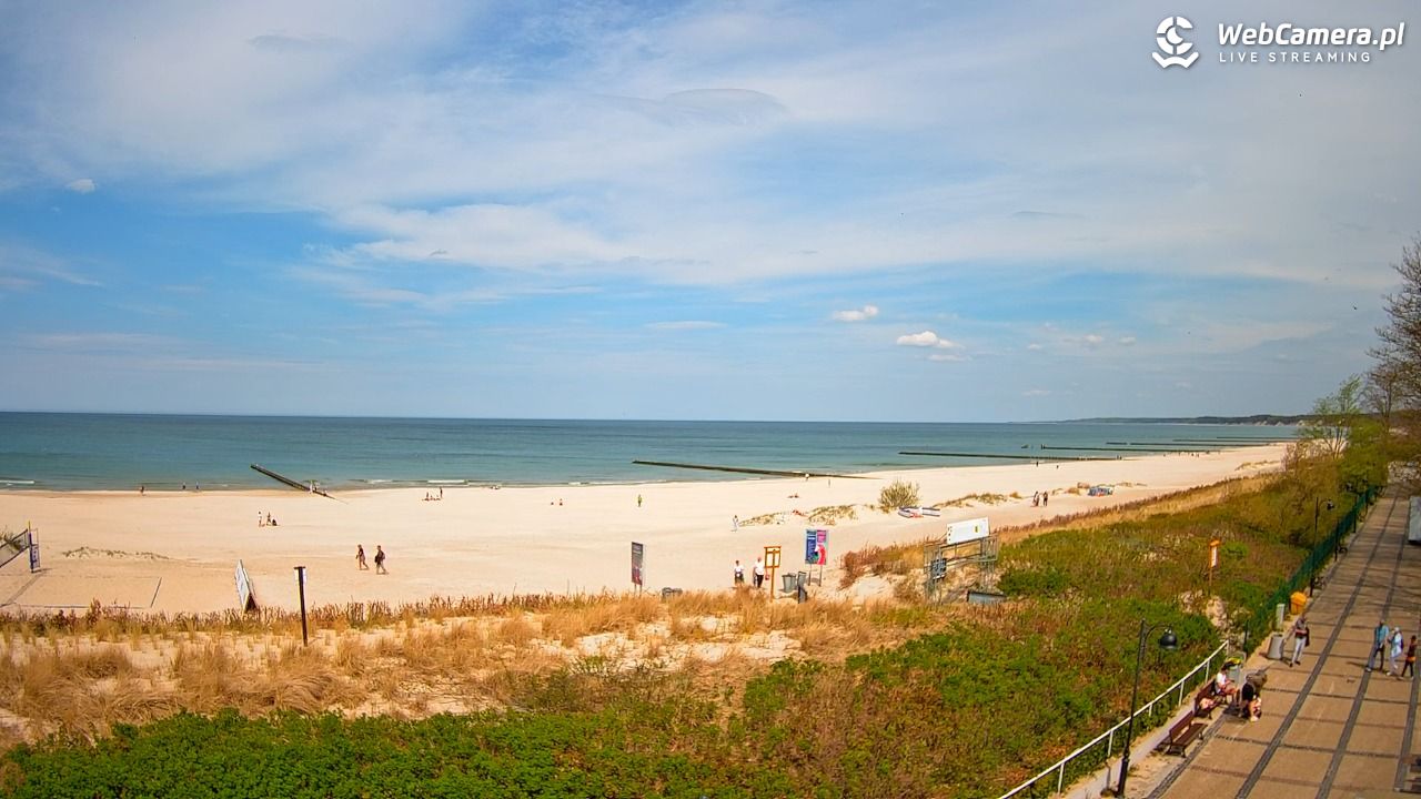 USTKA - widok na plażę - 11 maj 2026, 13:52