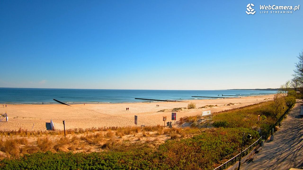 USTKA - widok na plażę - 10 maj 2026, 08:34