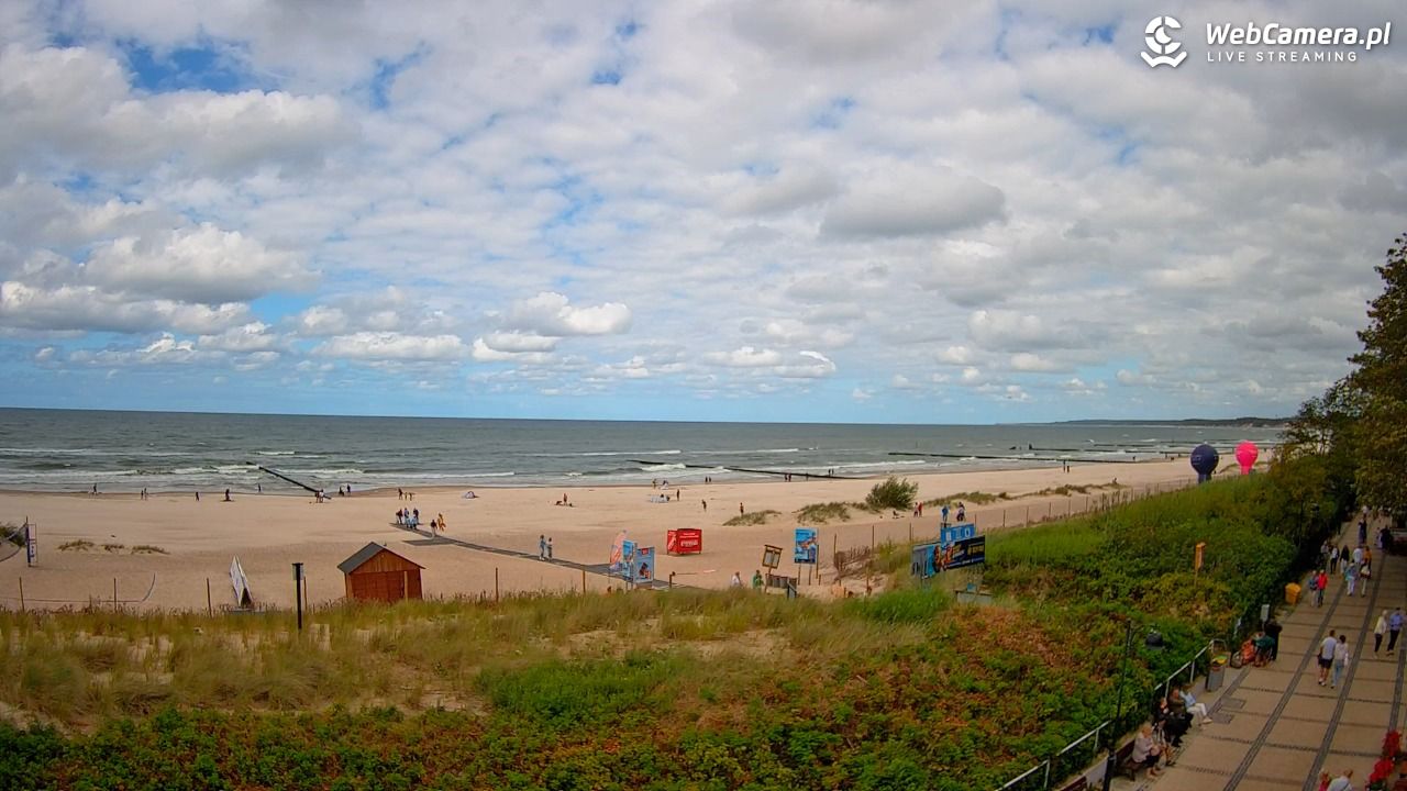 USTKA - widok na plażę - 07 sierpień 2026, 15:25