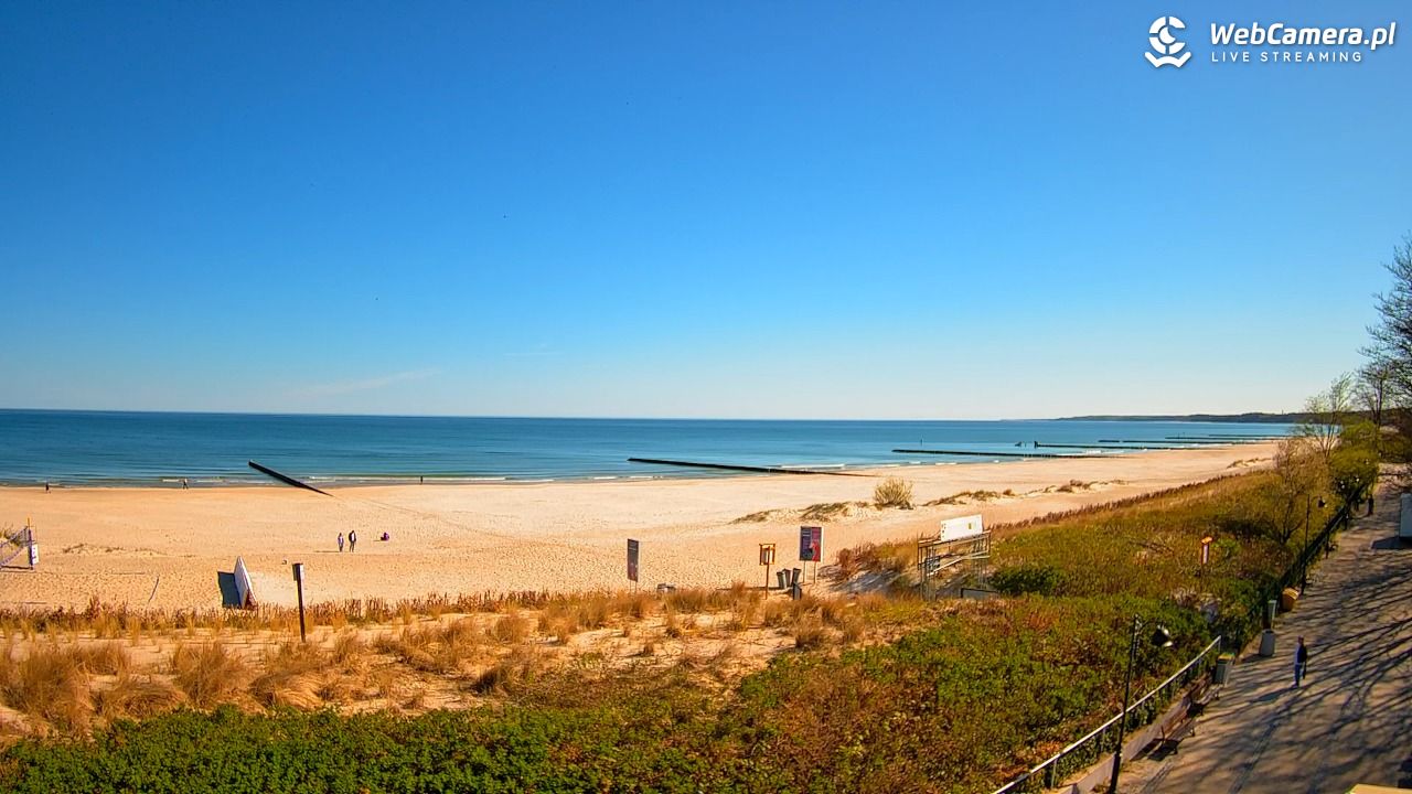 USTKA - widok na plażę - 10 maj 2026, 09:08