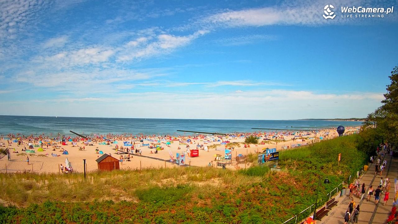 USTKA - widok na plażę - 09 sierpień 2026, 14:46