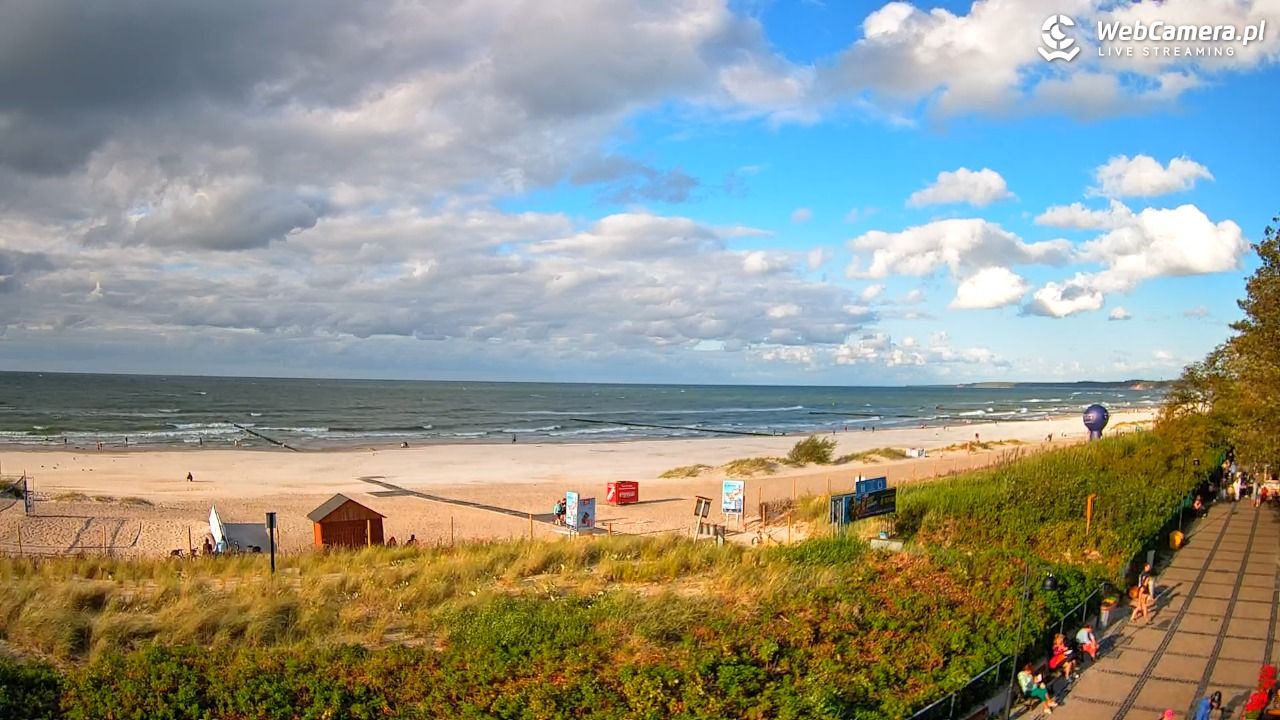 USTKA - widok na plażę - 07 sierpień 2026, 18:16