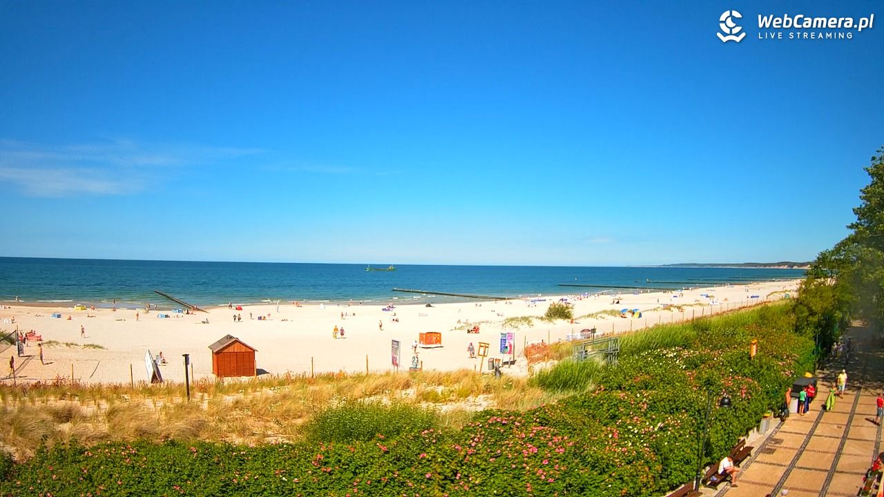 USTKA - widok na plażę - 24 czerwiec 2026, 15:02