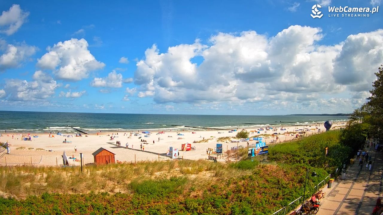 USTKA - widok na plażę - 08 sierpień 2026, 11:23