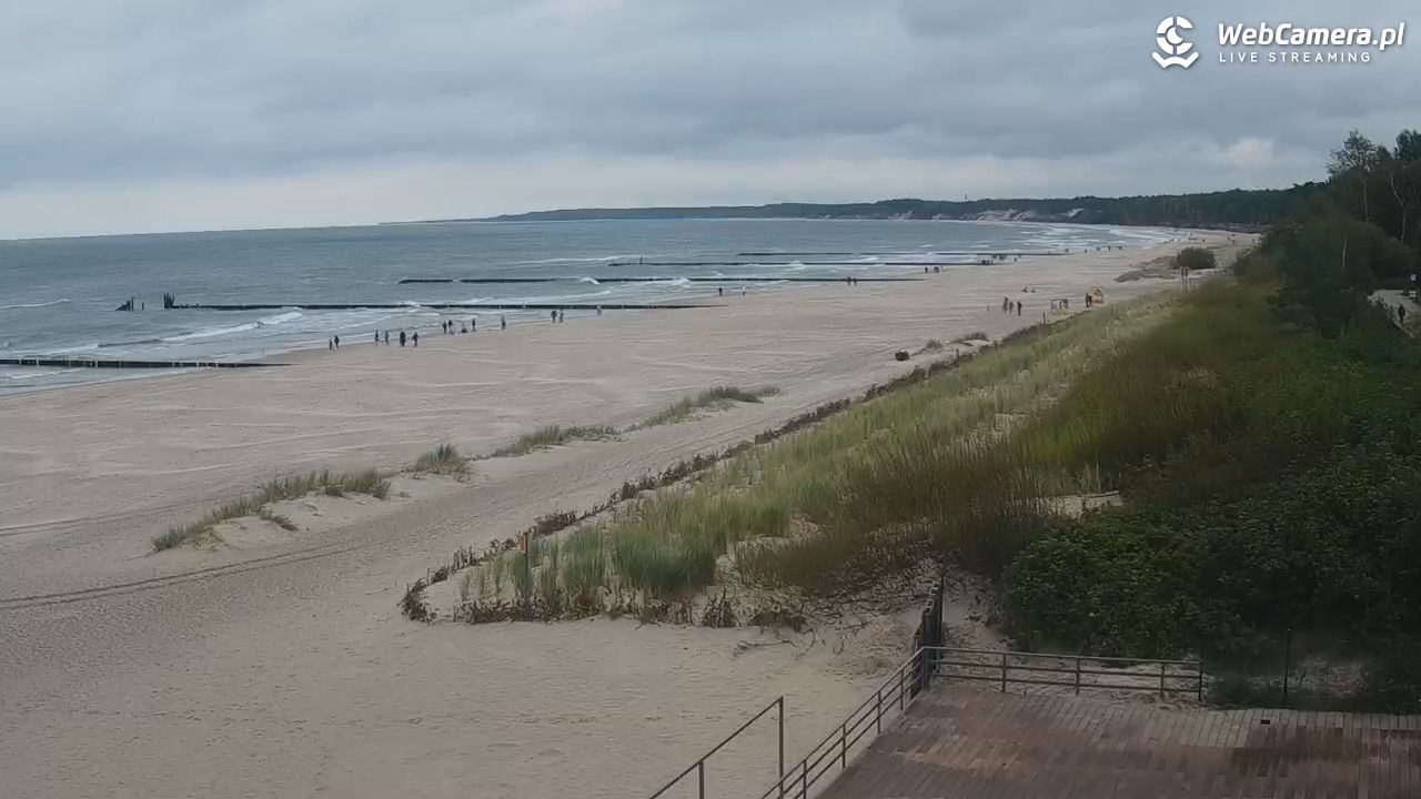 USTKA - widok na plażę - 18 wresień 2025, 15:44
