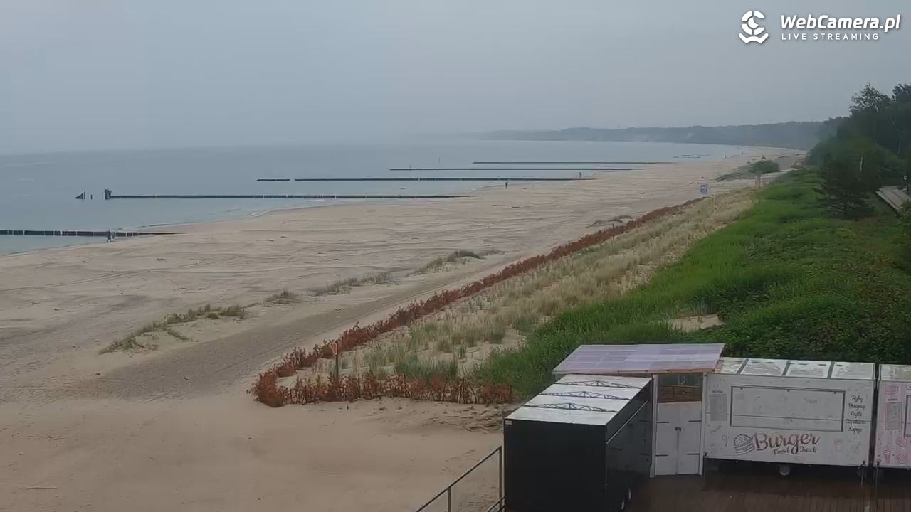 USTKA - widok na plażę - 10 czerwiec 2025, 19:06