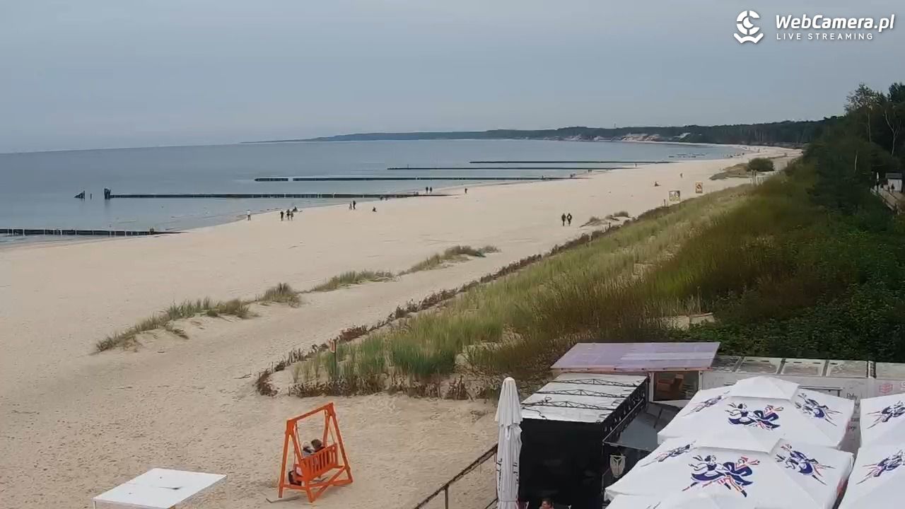 USTKA - widok na plażę - 14 wresień 2025, 16:28